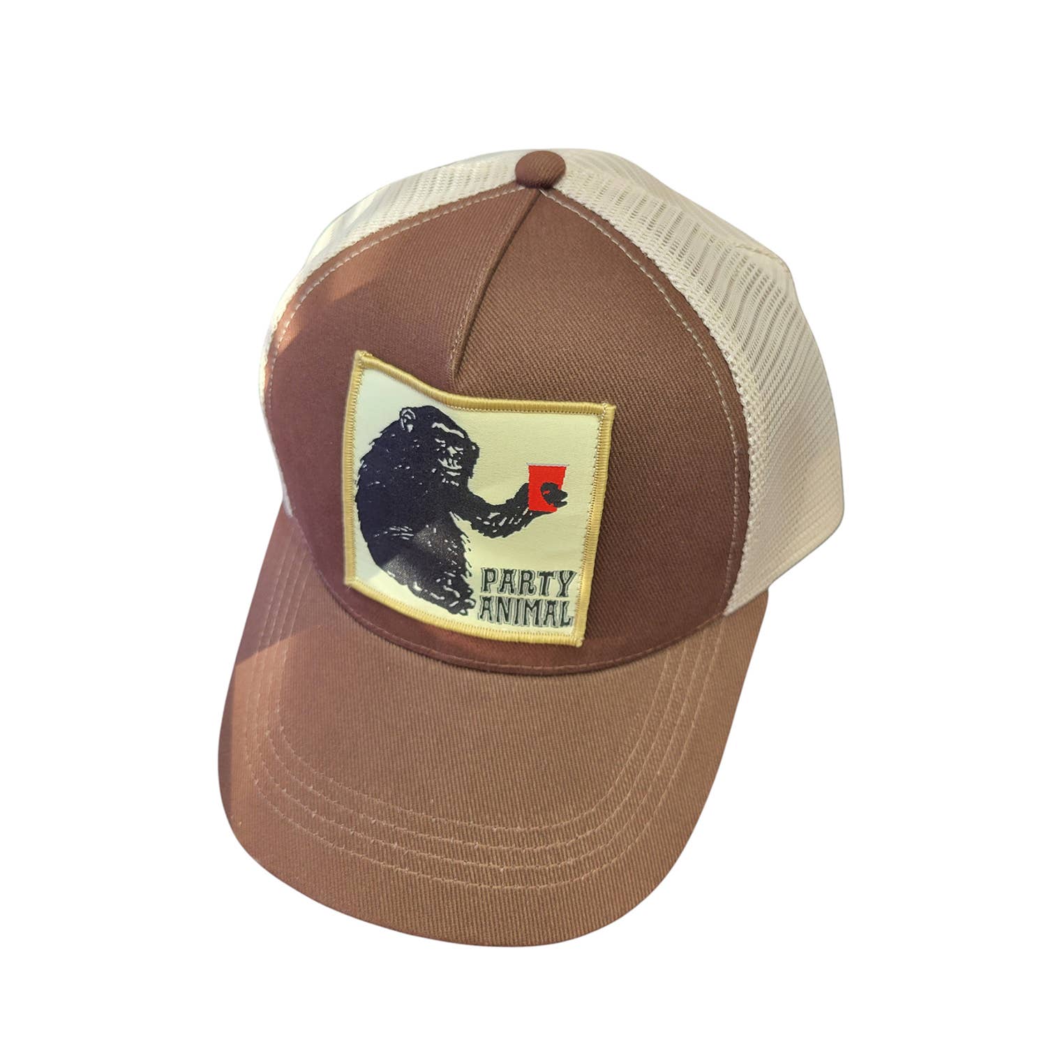 Peter Grimm - Party Animal Monkey Dark Brown Hat