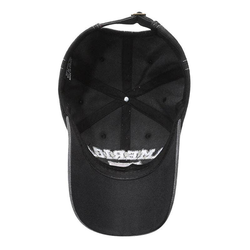 Vintage America Flag Embroidered Baseball Cap Hat