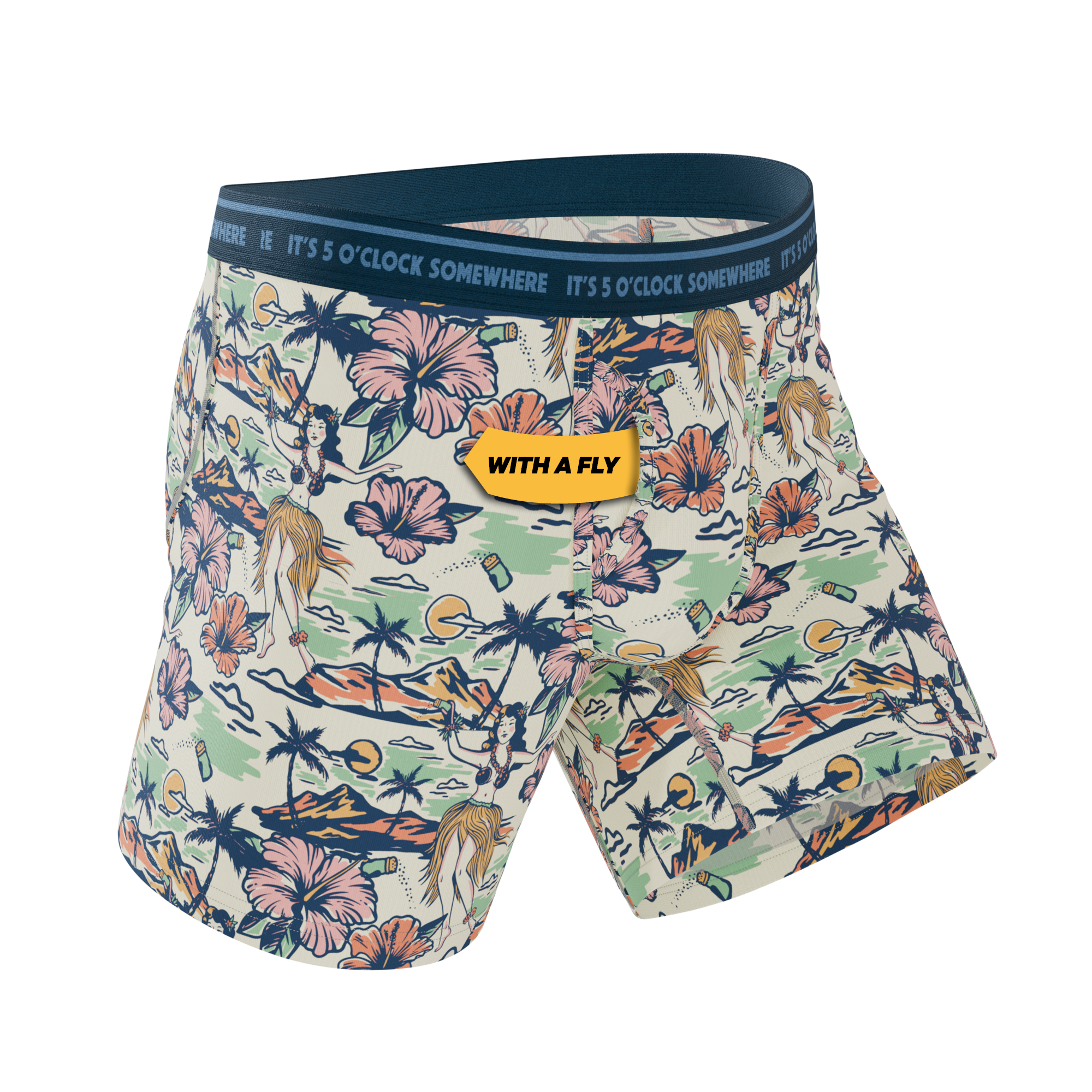 Shinesty, Inc - The Come Monday | Shinesty x Margaritaville® Ball Hammock® Pouch Underwear With Fly