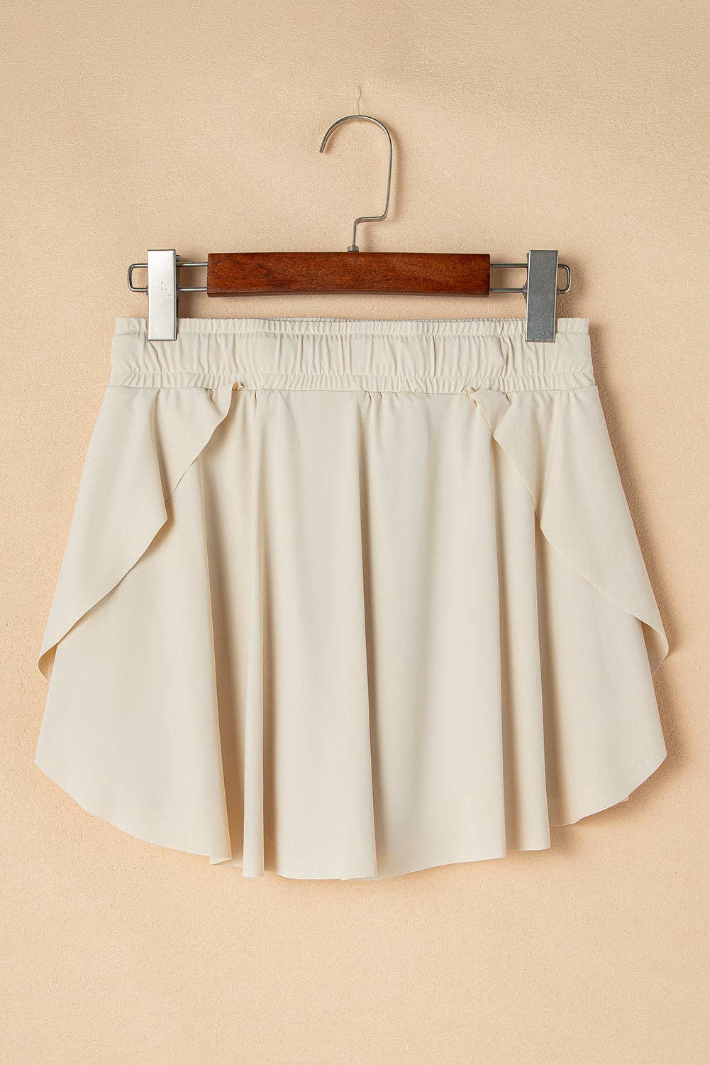 Lovesoft - Black High Waist Drawstring Tennis Skort with Lining