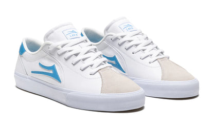 Lakai Flaco 2 White/Cyan Leather