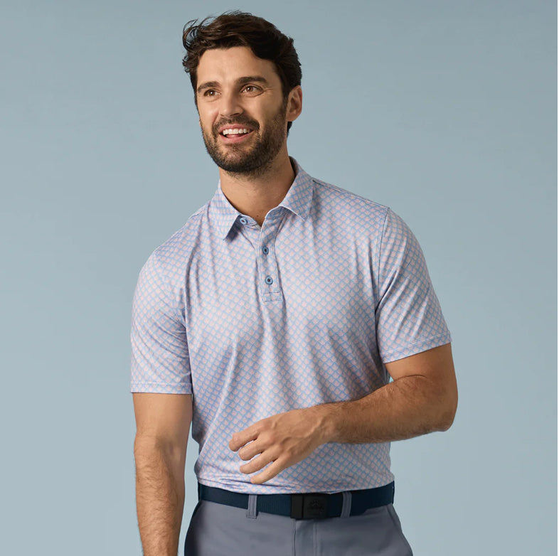 Flag and Anthem MVP Fridley Agave Print Polo