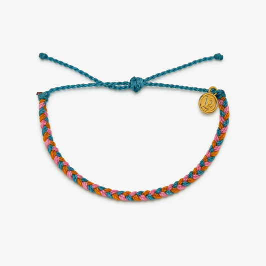 PuraVida Multi Mini Braided Bracelet Tropic