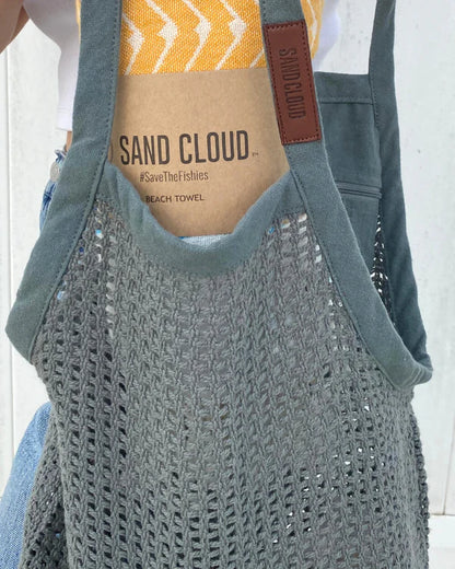 Sand Cloud Net Market Bag Natural