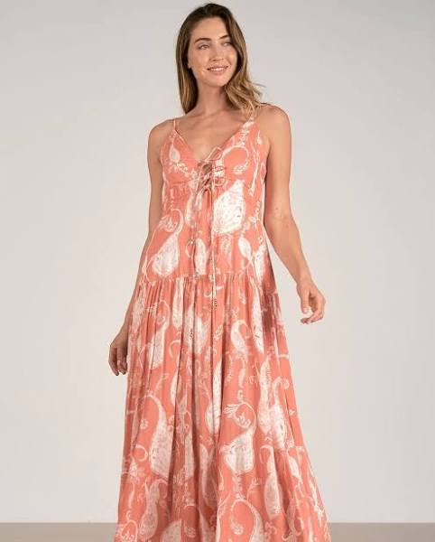 Elan Coral Rio Maxi Dress