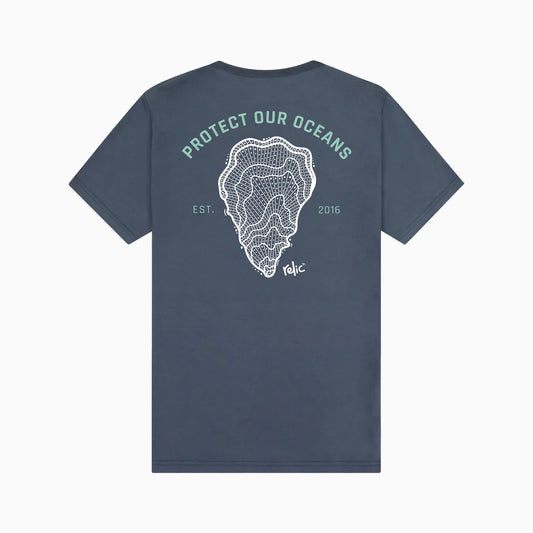 relic PROTECT OUR OCEANS Oyster Tee