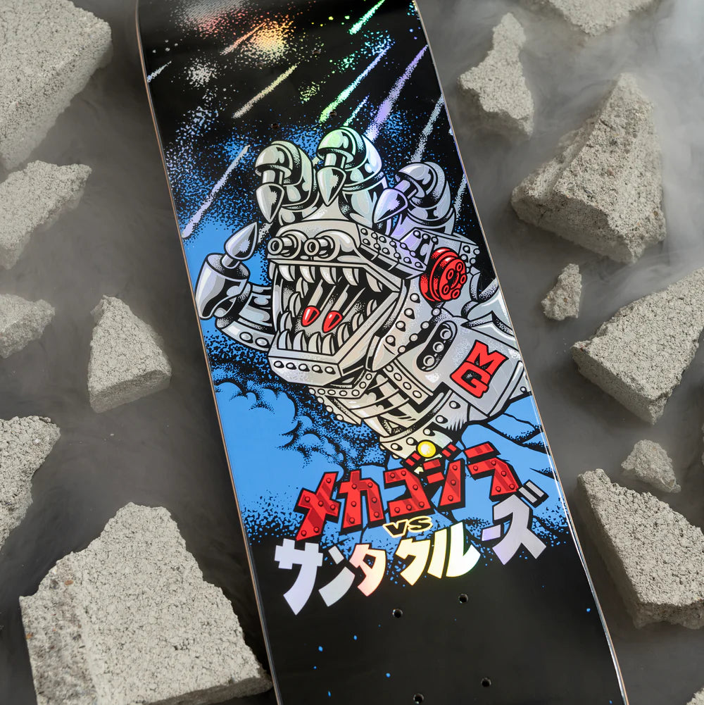 Santa Cruz Godzilla Mecha Hand 8”x31.6” Deck