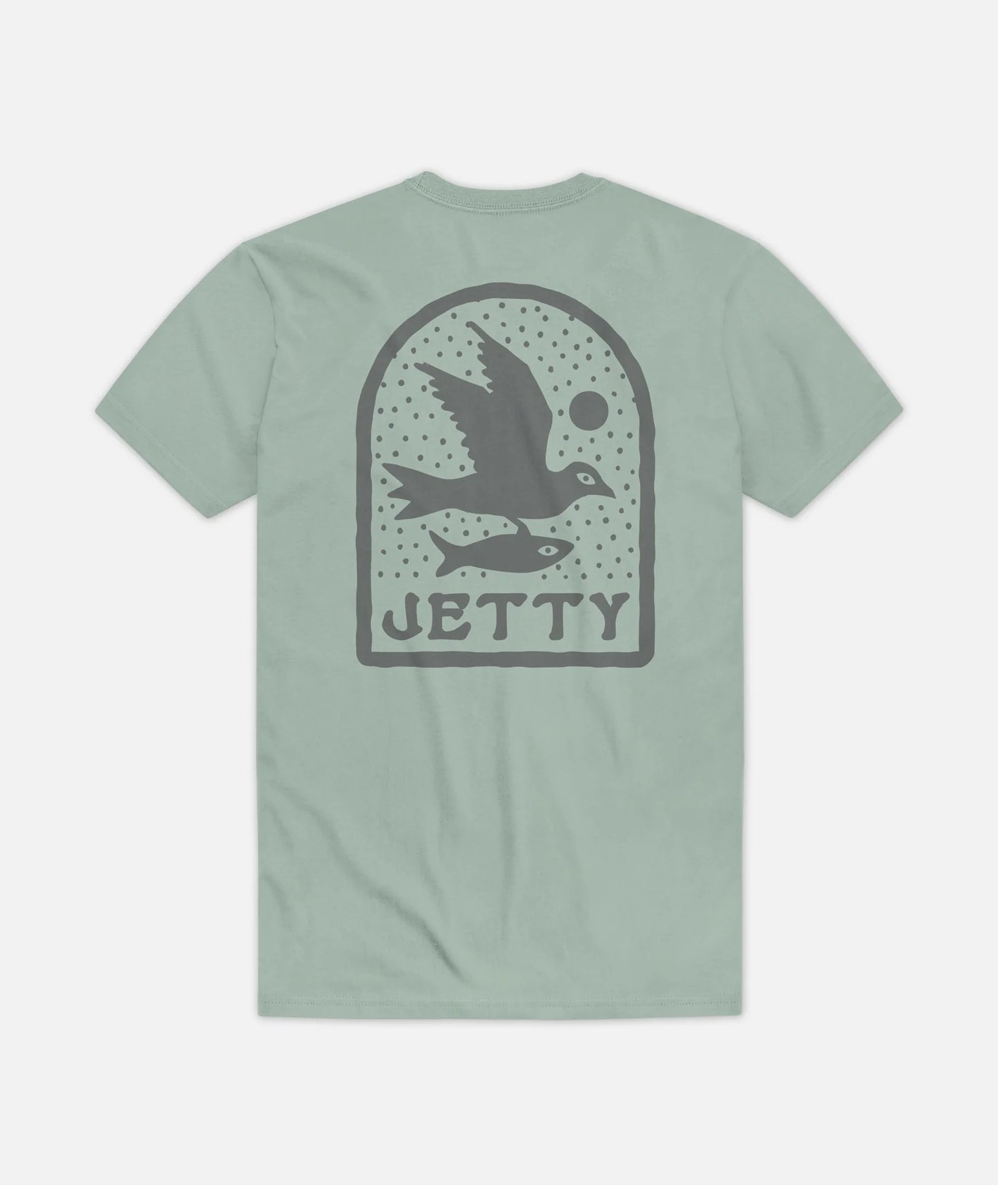 Jetty Fish Finder Tee Green