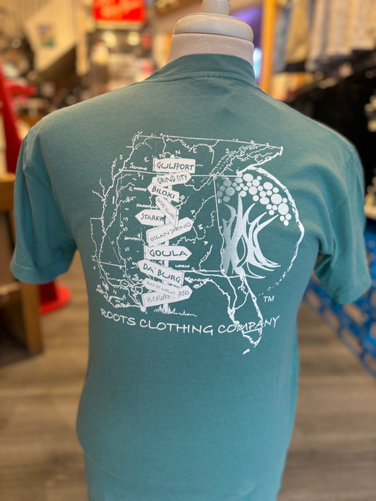 Roots Mississippi Crossroads Tee