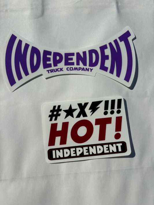 Independent Stickers Assorted