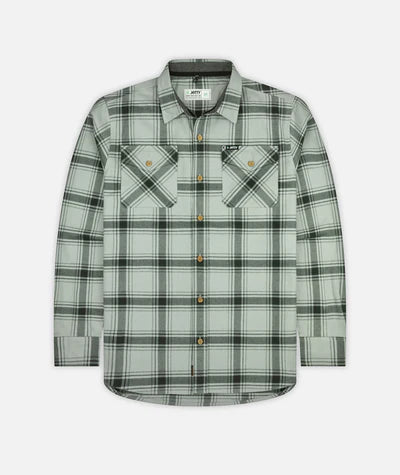 Jetty Breaker Flannel - Grey