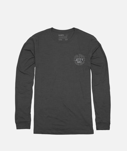 Jetty Cold Nights Long Sleeve - Charcoal