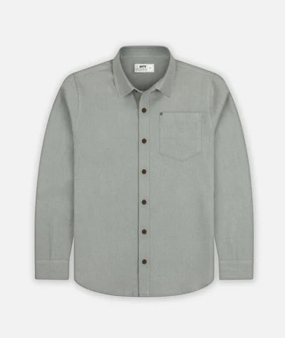 Jetty Essex Oystex Shirt - Heather Grey