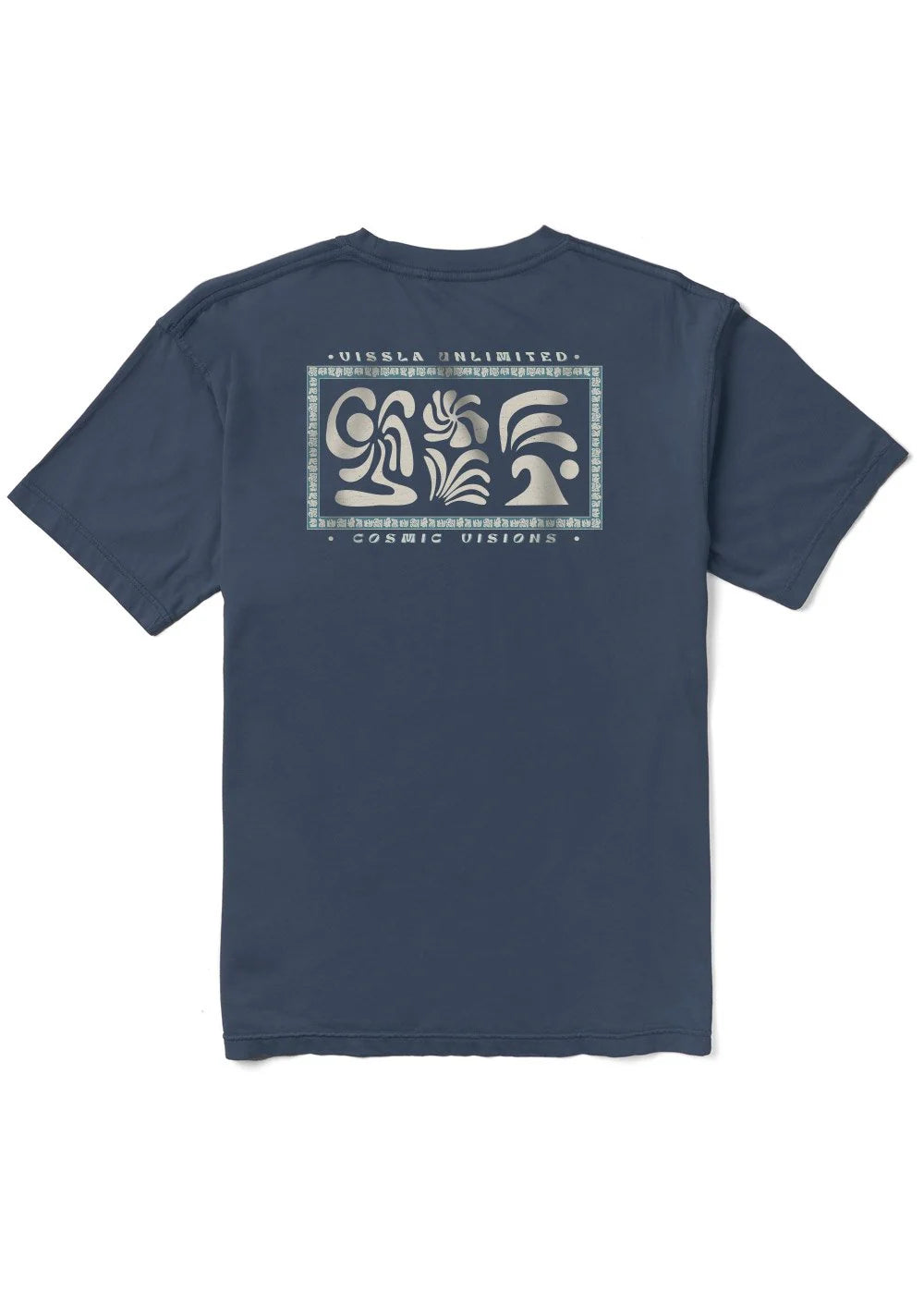 Vissla Waikiki Daze Organic Tee Dark Denim