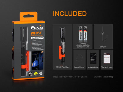 Fenix WF05E Intrinsically Safe Flashlight