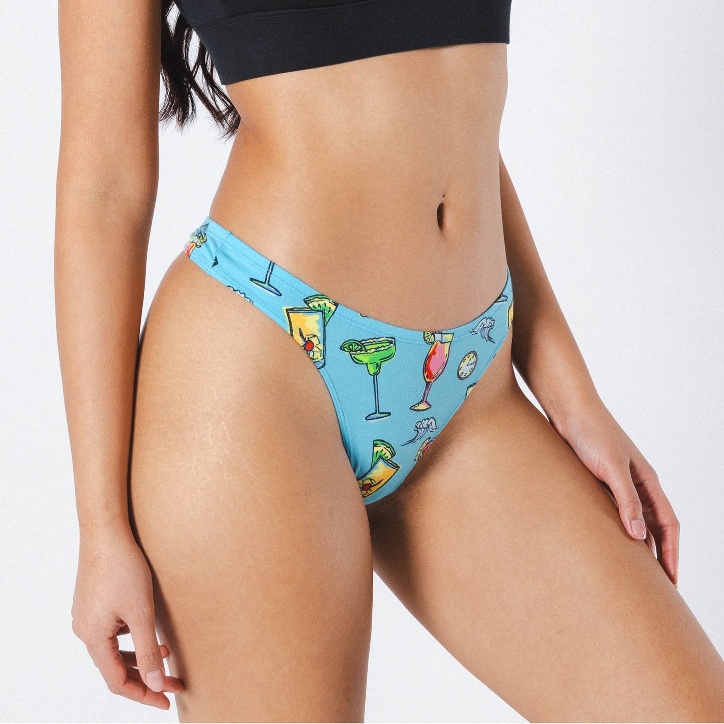 The Cocktail Hour | Shinesty x Margaritaville MicroModal Thong