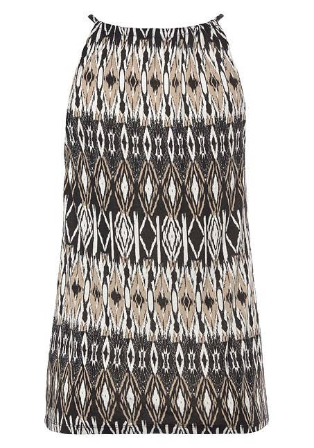 Lascana - LASCANA Women's Sleeveless Keyhole Detail Top