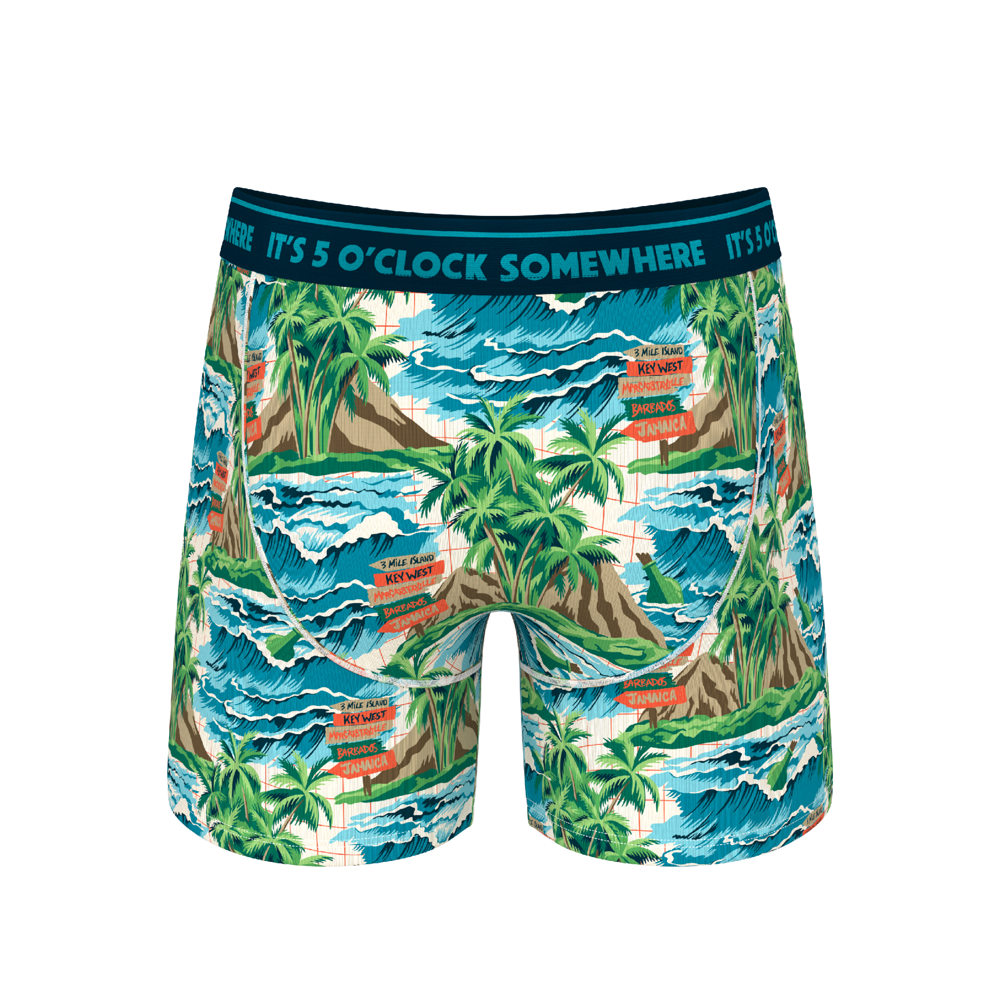 Shinesty, Inc - The Changes In Latitudes | Shinesty x Margaritaville® Ball Hammock® Pouch Underwear With Fly