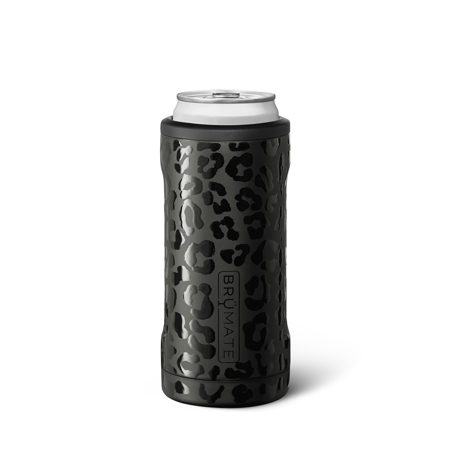 Brumate Leopard Print Can Cooler for Keeping Drinks Cold with Stylish Design