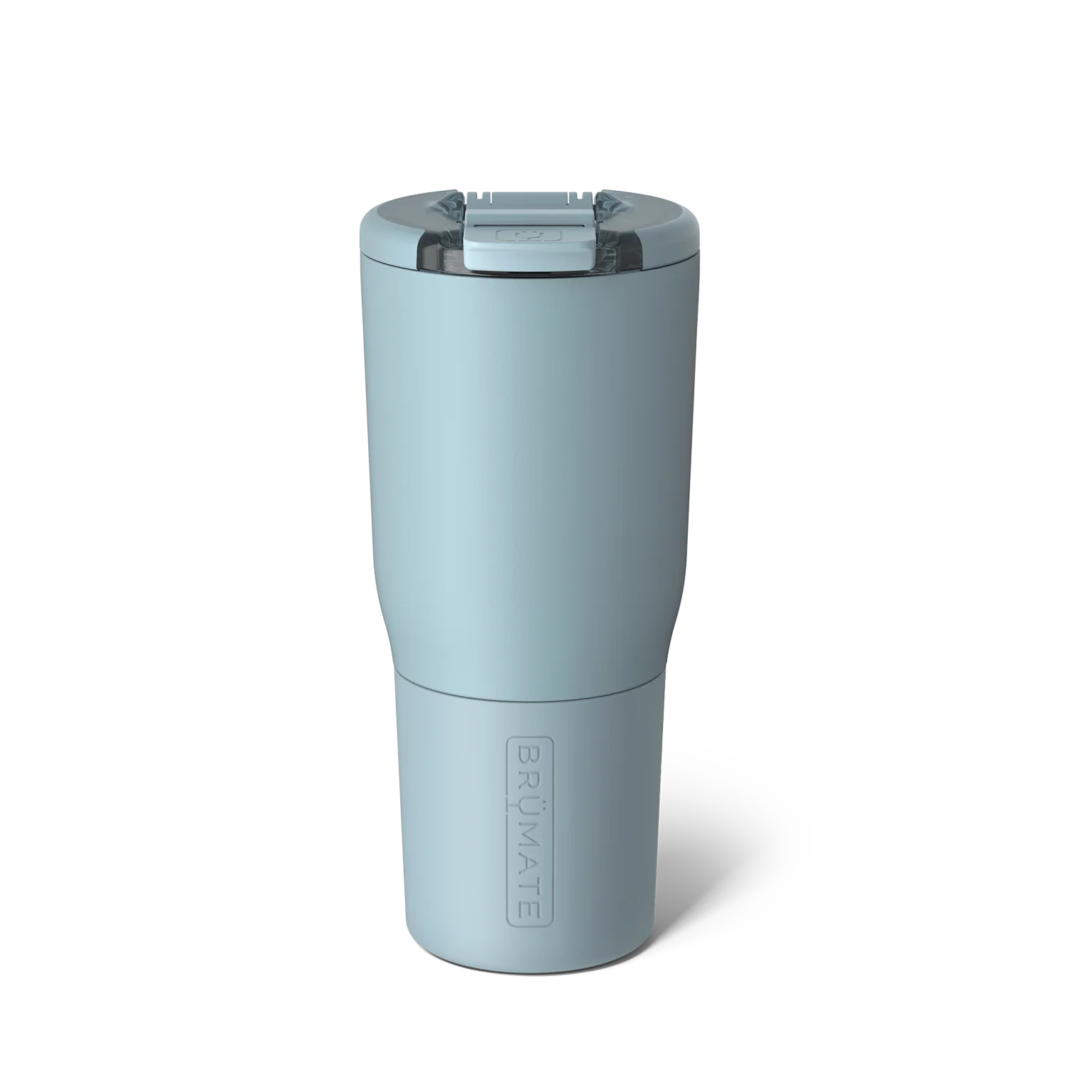 Brumate Mug in Light Blue, a leak-proof drink container perfect for on-the-go hydration