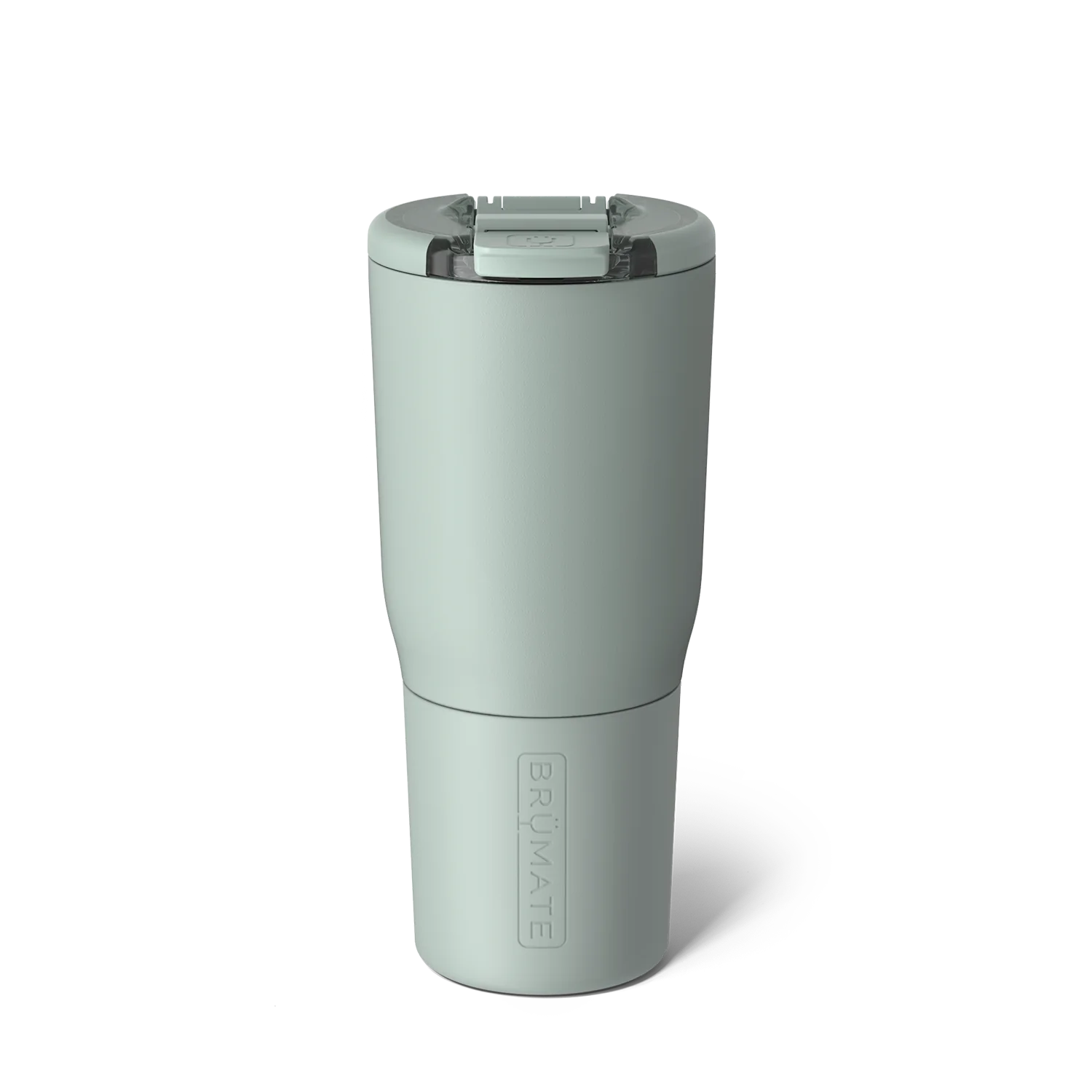 Brumate Leak-Proof Drink Container in Soft Gray Ideal for Hot and Cold Beverages