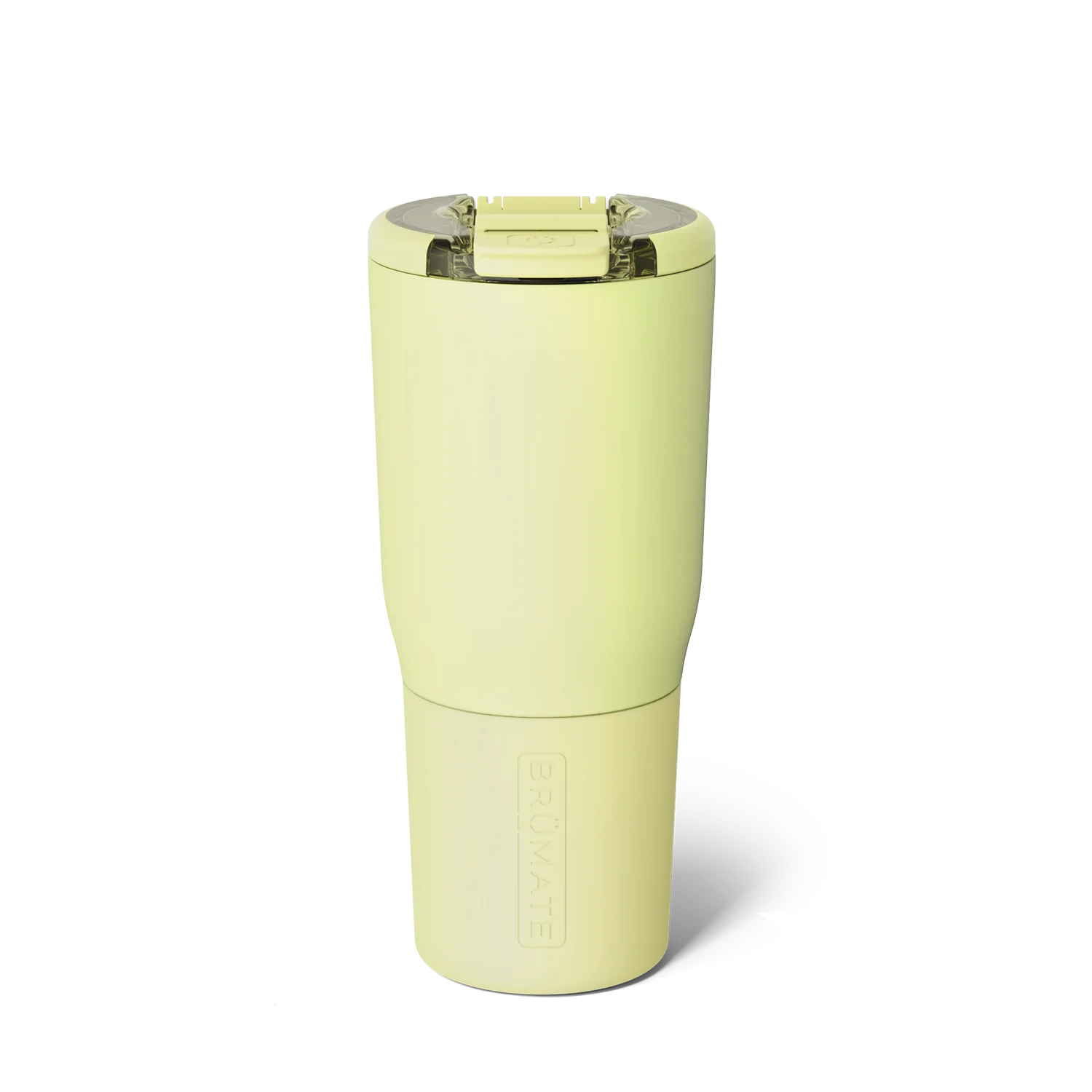 Brumate Tumblers in Soft Yellow Color, Durable and Leak-Proof Drink Container for Outdoor Use