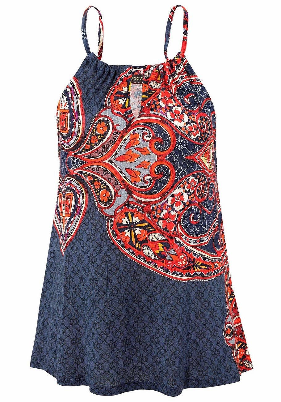 Lascana - LASCANA Women's Sleeveless Keyhole Detail Top