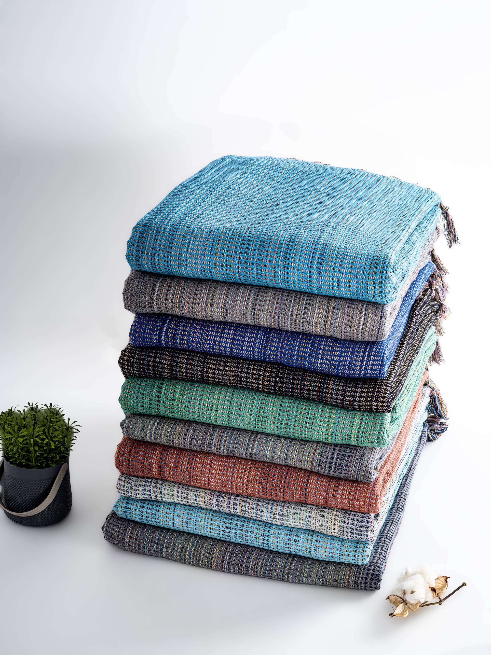 Kalkedon Towels - Handwoven Beach Towel | Turkish Towel | Beach Blanket