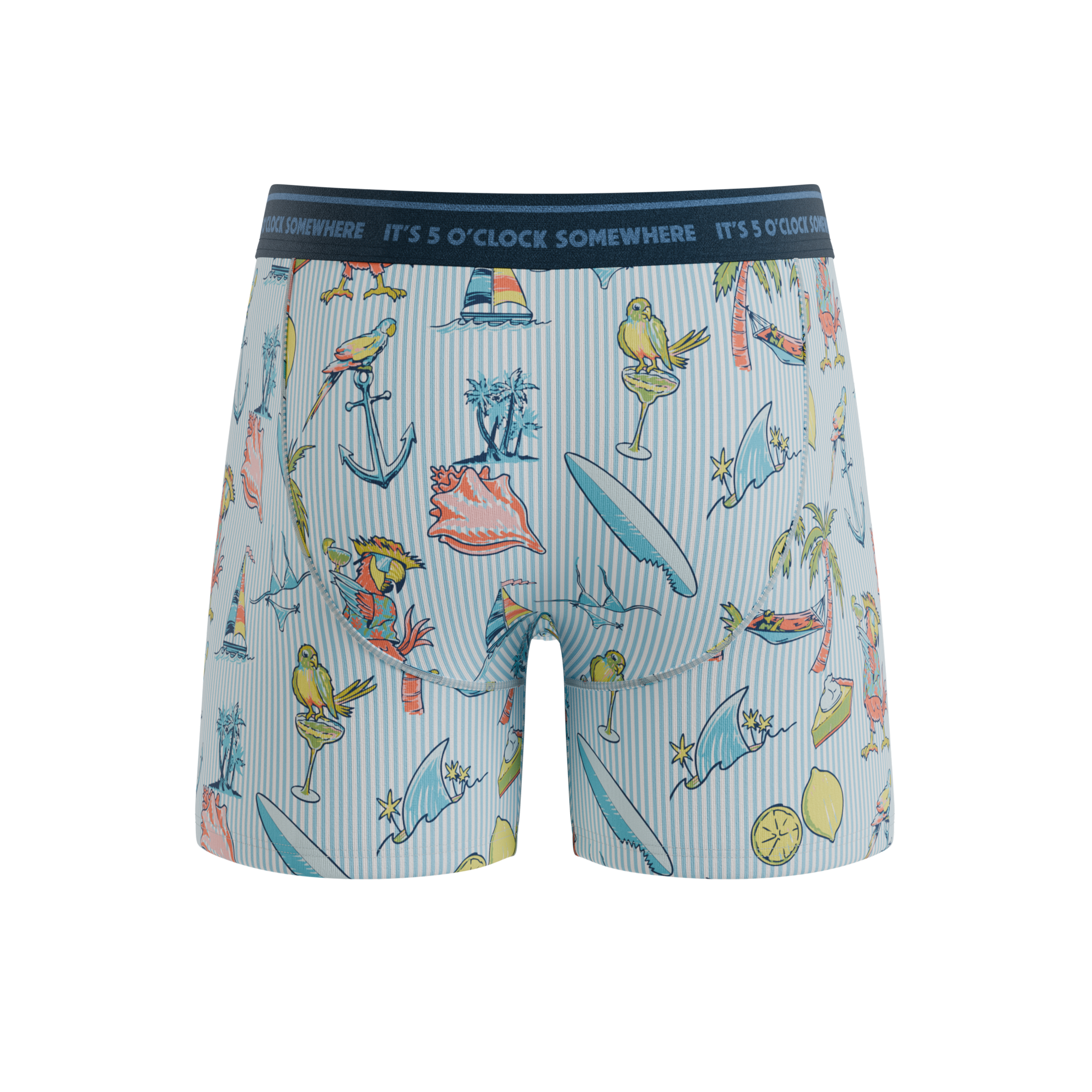 Shinesty, Inc - The Boat Drinks | Shinesty x Margaritaville® Ball Hammock® Pouch Underwear With Fly