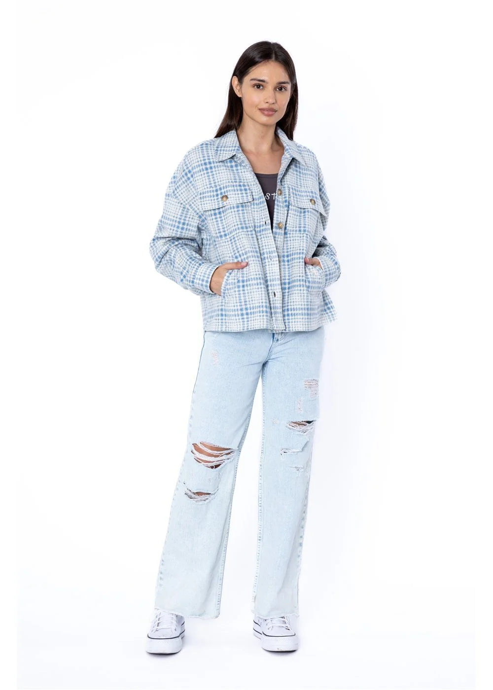 SISSTREVOLUTION Mavericks Beach Fleece Flannel Dusk