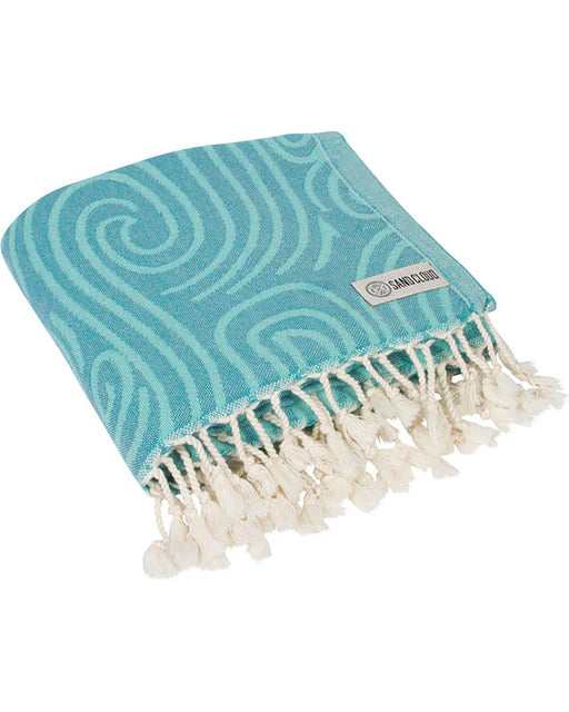 Sand Cloud Swirl Turtle Towel