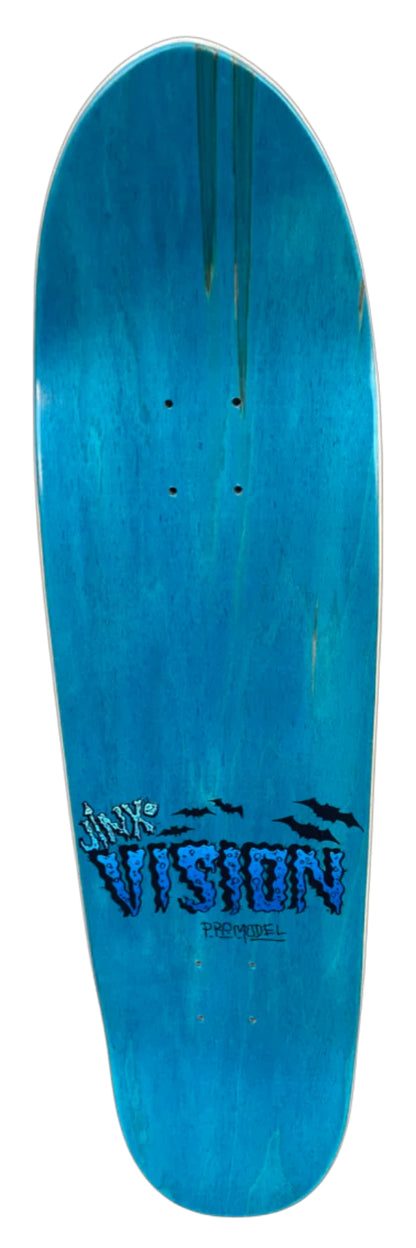 Vision Jinx Modern Shaped Deck- 8.5"x32.5" - Blue Stain