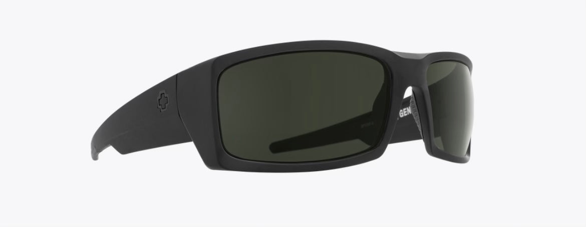 Spy sunglasses general SOSI ANSI Rx Black happy gray green