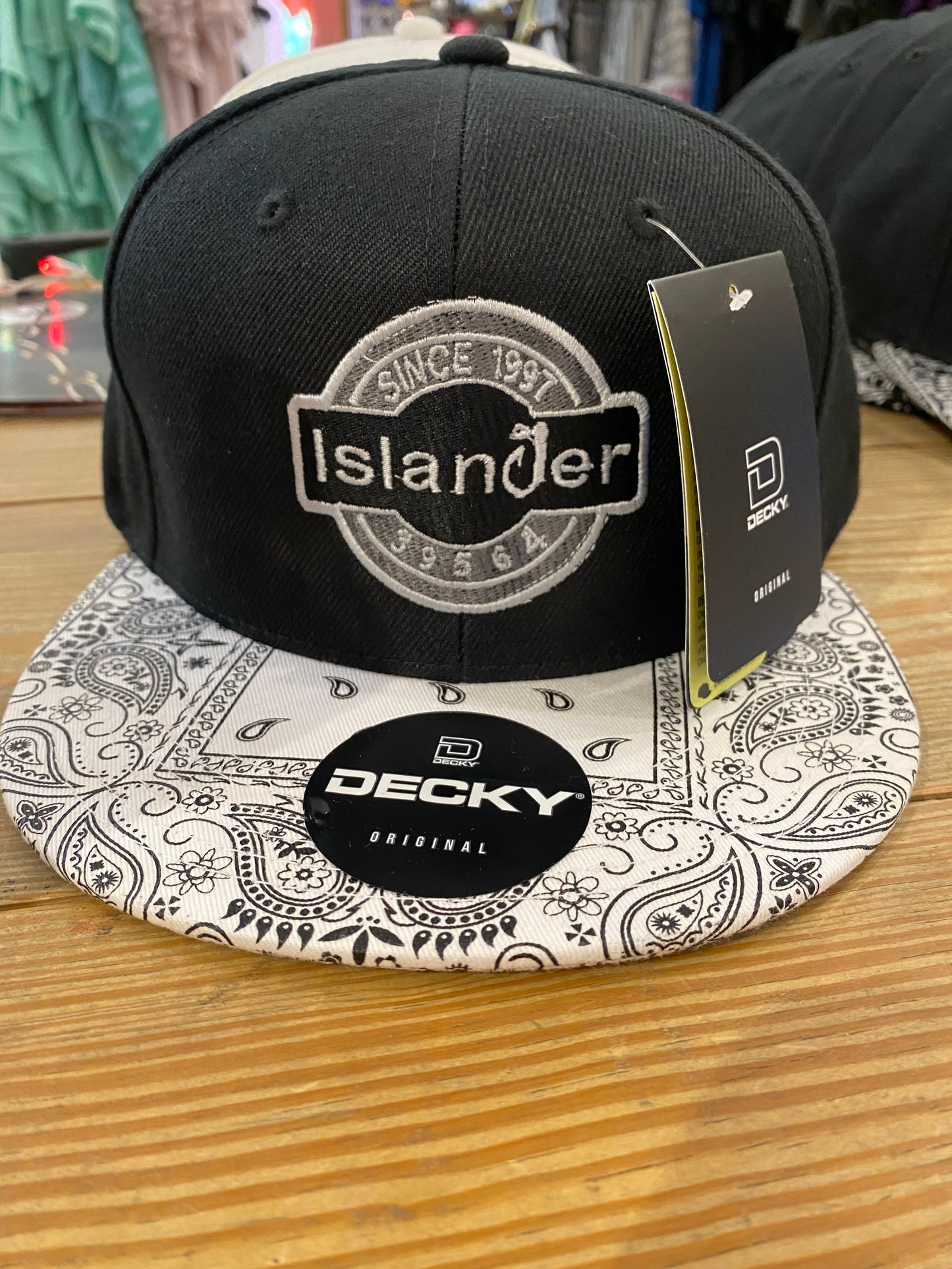 Islander Lid Embroidered Hat